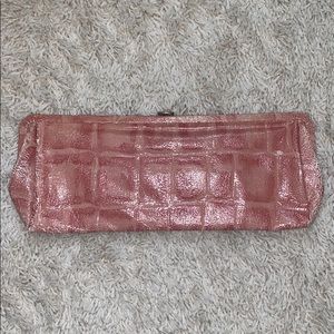 Hobo Snakeskin Extra Long Clutch
